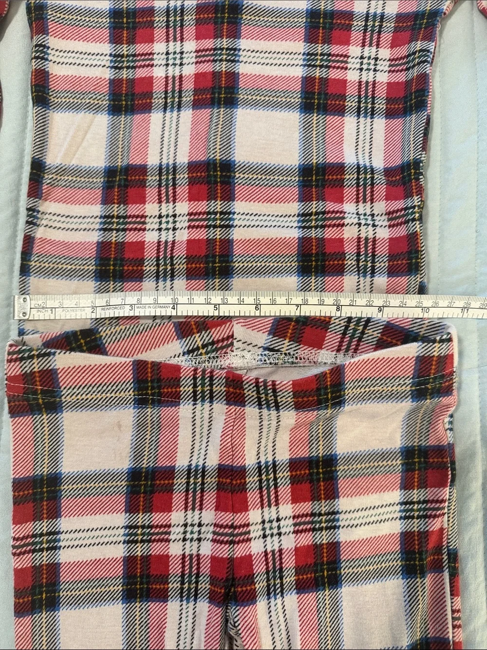 Old Navy Holiday Plaid Pajama Set